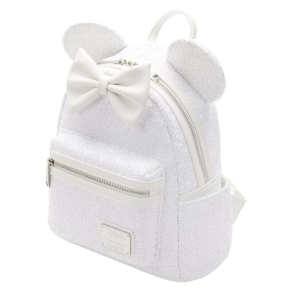 Minnie Mouse Sequin Wedding Mini Backpack - Picture 6 of 9